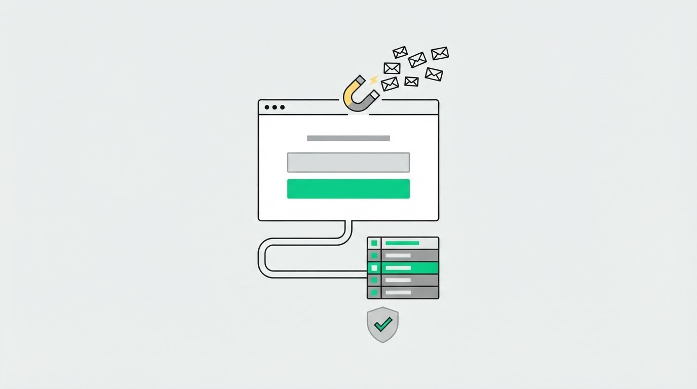 E-mail lista építés weboldalon értékes feliratkozókért